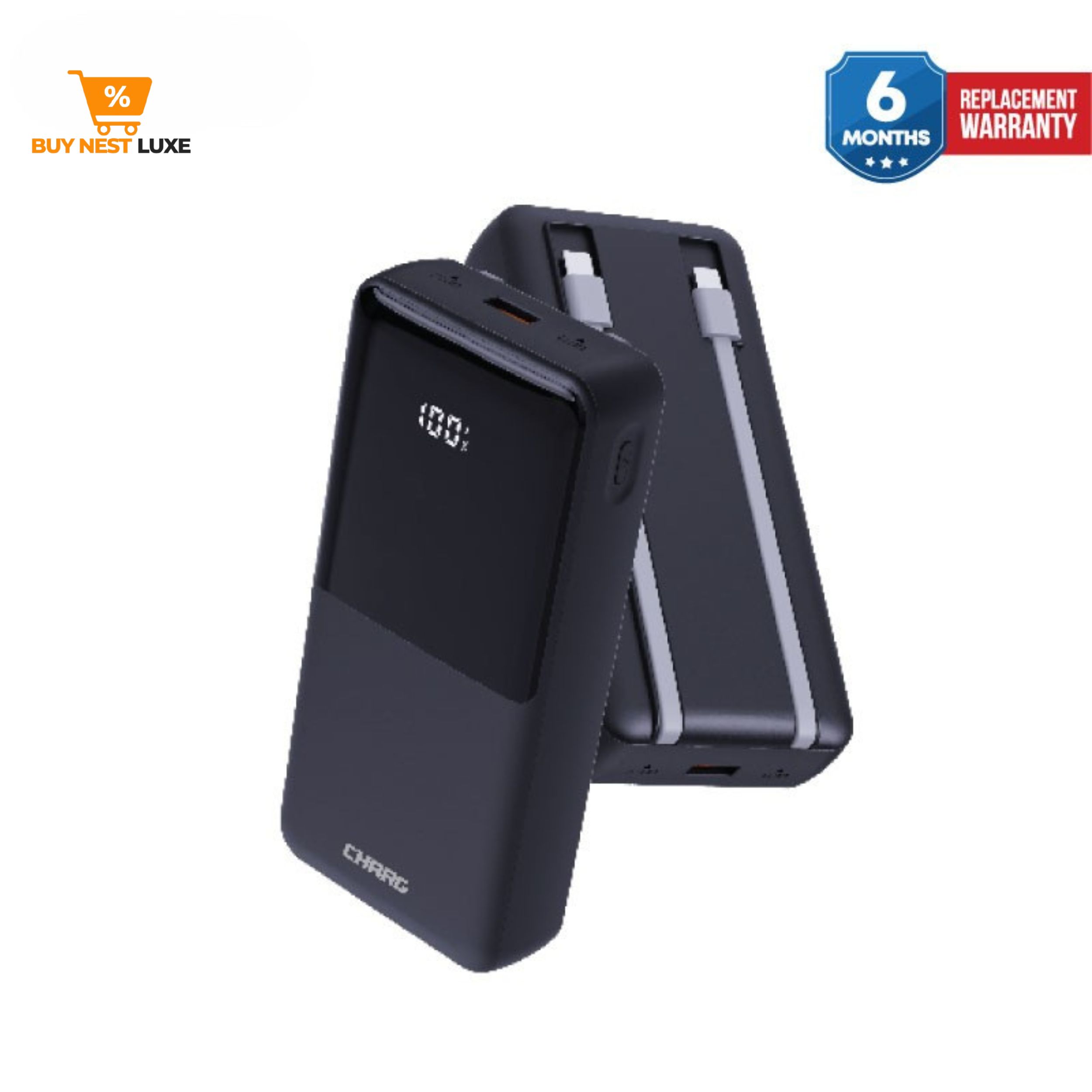 CHARG CP20 20000 mAh 22.5W Fast Charging Power Bank